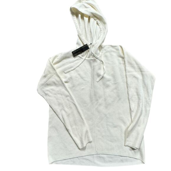 Banana Republic NWT Lenzing Ecovero Serene  Oversized Sweater Cream Size Medium - Picture 3 of 7